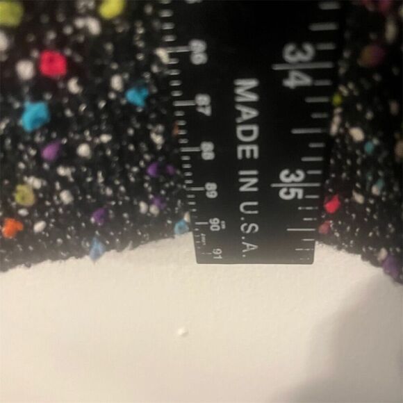 Diane Von Furstenberg DVF Carrie Boucle Tweed Dot Dress Size 10 Multicolor Short - Picture 10 of 10